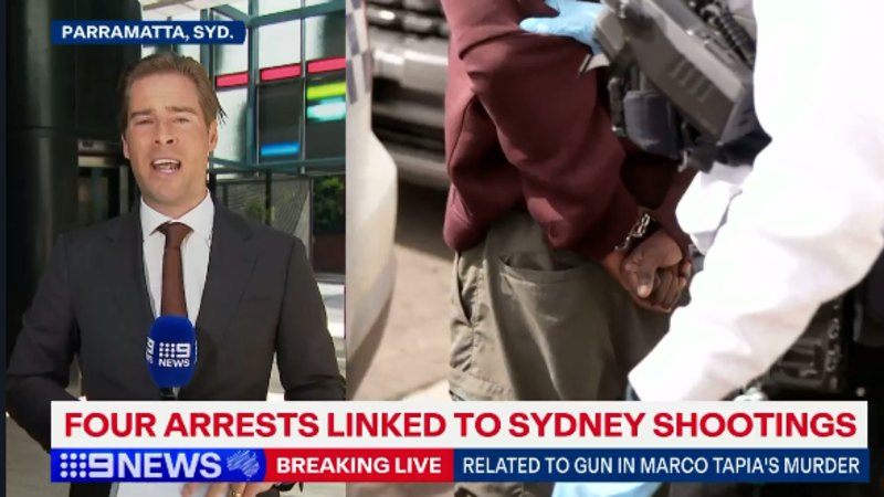 Four people arrested in Victoria extradited to NSW over contract shootings