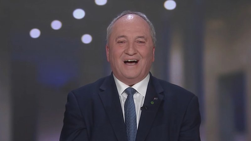 Barnaby Joyce says he’s ‘not Jesus Christ’ after being pressed on super policy