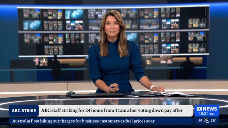 ABC News warns viewers of disruptions ahead of strike