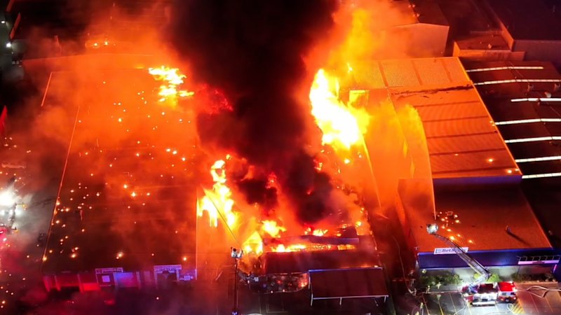 Explosion at St Marys waste facility causes ferocious blaze