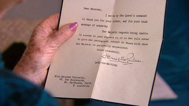 Perth büyükannesi Kraliçe'den gelen mektuplara değer veriyor