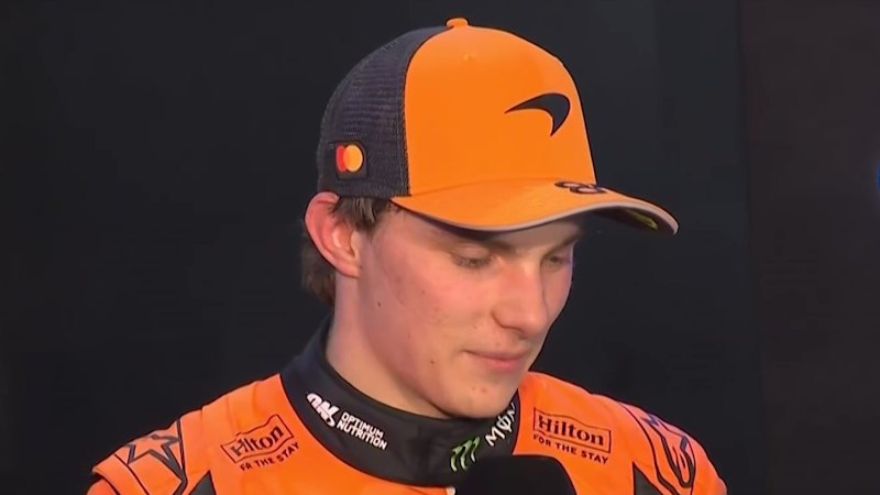 Piastri dejected after Qatar podium finish