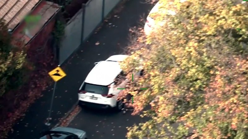 Police chase comes to crashing end in Melbourne’s east