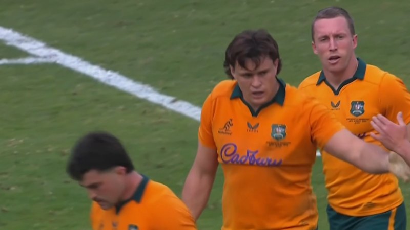 Hooper try lifts Wallabies to upset win over Argentina in Jujuy