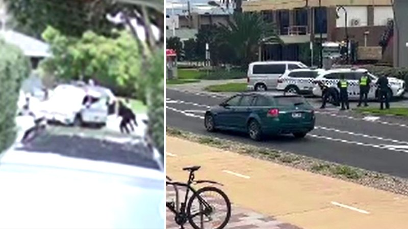 Carjackers on the run in Melbourne