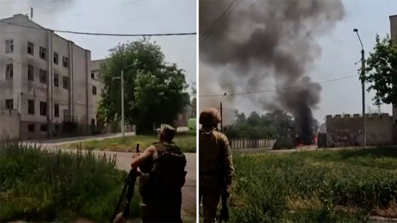 Rusya, Ukrayna kuvvetlerini Severodonetsk merkezinden geri itiyor