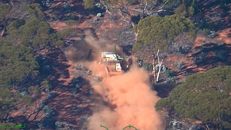Goldfields police chase