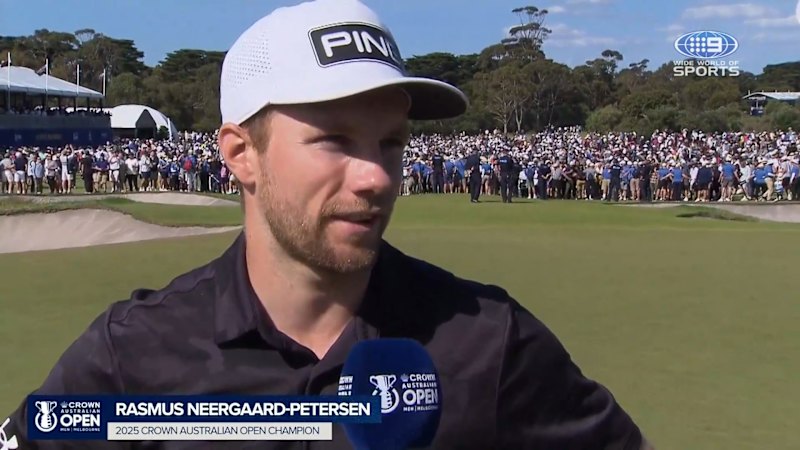 Neergaard ecstatic after Australian Open win