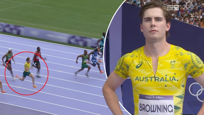 Browning misses out in sprint