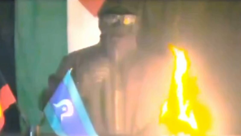 Police treating alleged firebombing as act of terror