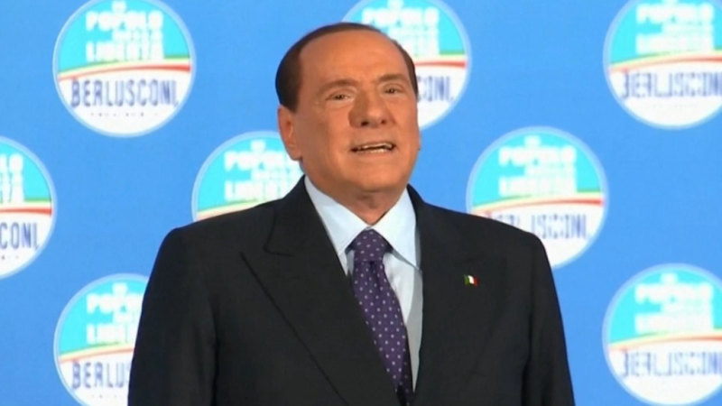 Silvio Berlusconi öldükten sonra anıldı