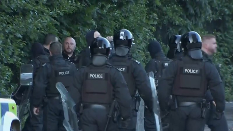 Violent unrest continues in Belfast
