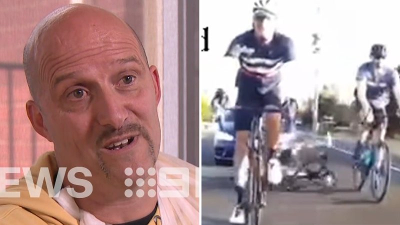 Man charged after cyclist injured in alleged hit-run on busy Melbourne highway