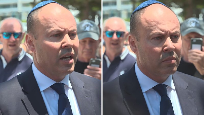 ‘Greatest stain on nation’: Josh Frydenberg’s angry Bondi address