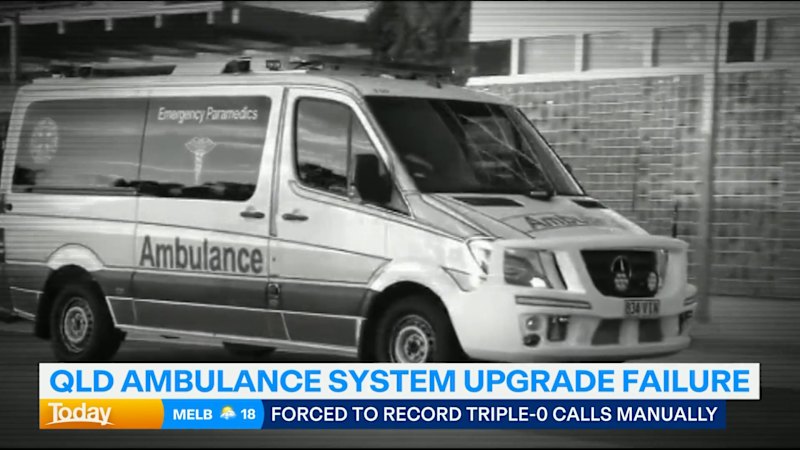 Tech glitch disrupts Queensland ambulance communications overnight