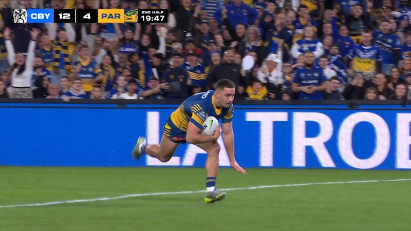 Tallyn Da Silva scores impressive try late in game