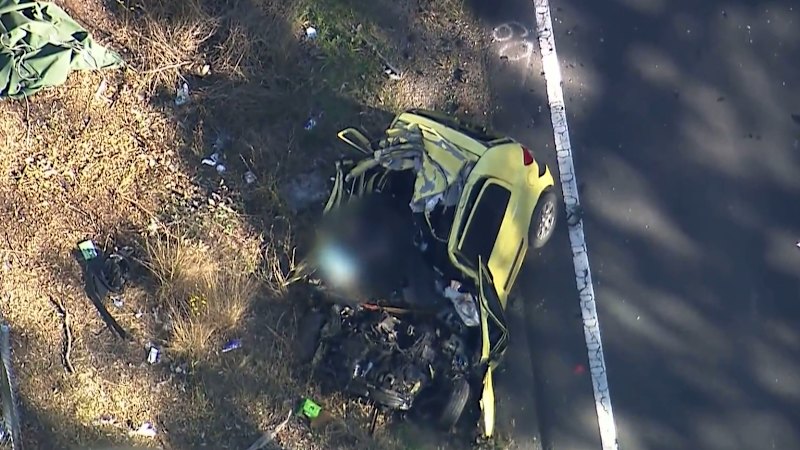Driver dead after colliding with oncoming cement truck in Sydney’s south-west