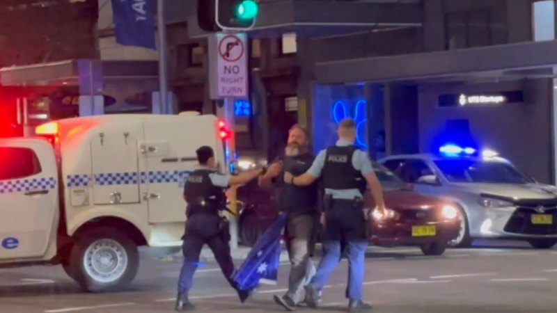 Arrests made at bar hours after protests in Sydney