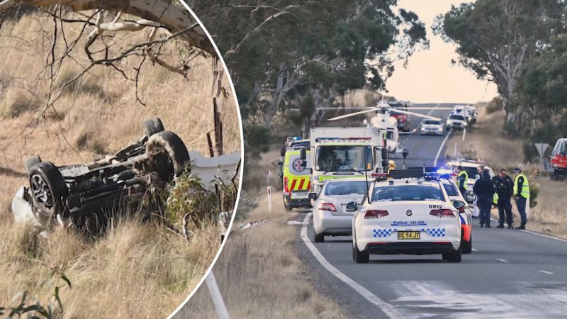 Three killed in crash in regional NSW