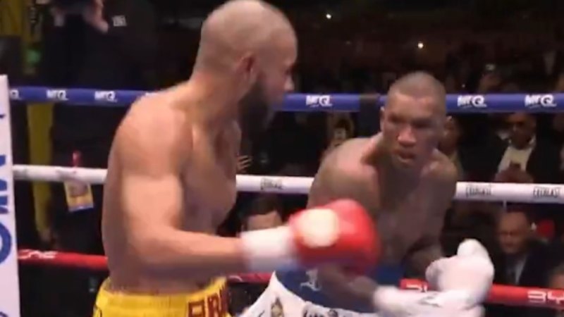 Eubank dropped twice in final round