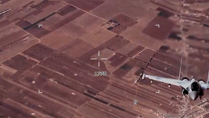ABD, Rus savaş uçaklarının Amerikan insansız hava araçlarını 'taciz ettiğini' gösteren videoyu yayınladı