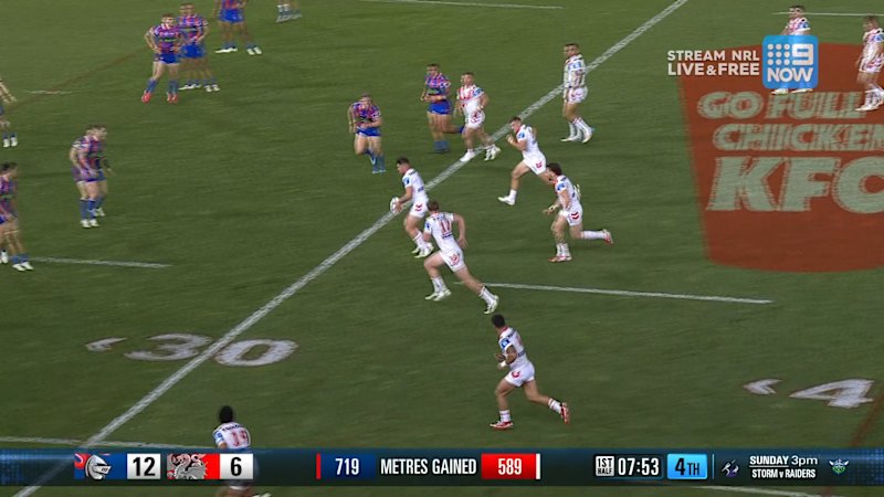NRL Highlights: Knights v Dragons - Round 16