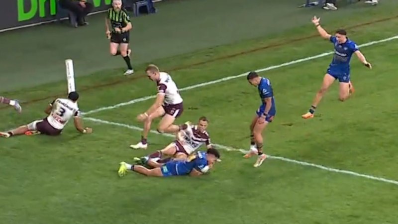 Papalii celebrates his debut in style