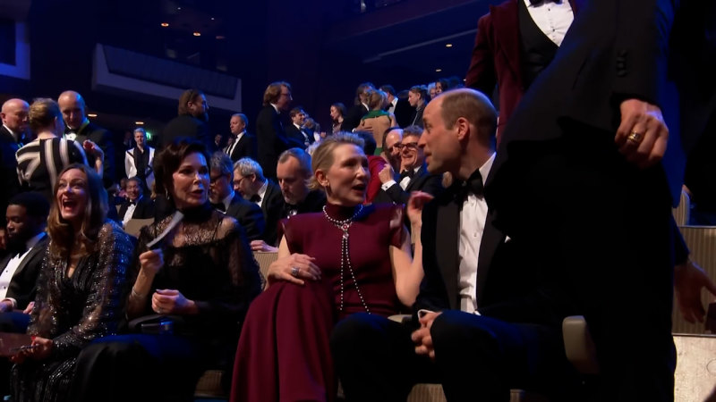 Cate Blanchett’s relatable Prince William BAFTAs moment
