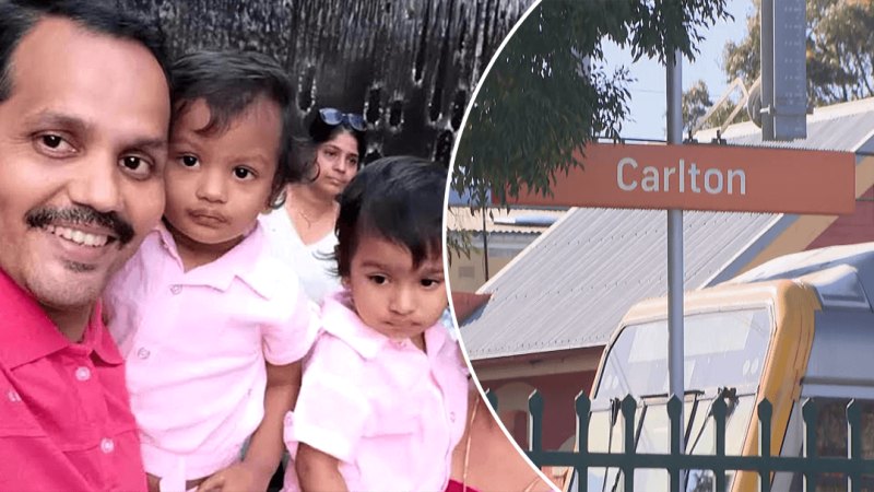 Father and child killed after pram rolled onto train tracks named