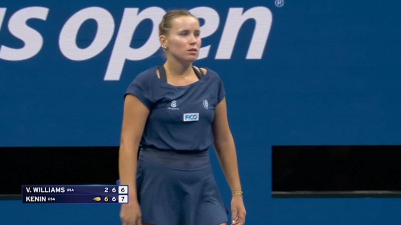 Sofia Kenin survives scare to beat Venus Williams at the US Open