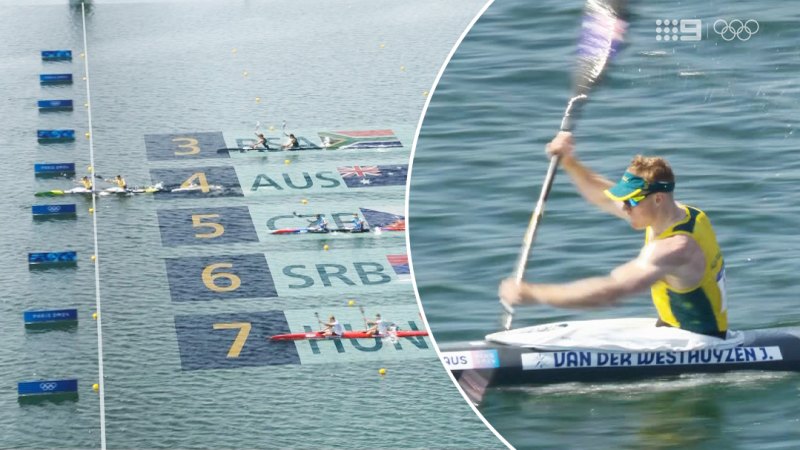 Aussies put down sizzling canoe sprint heat