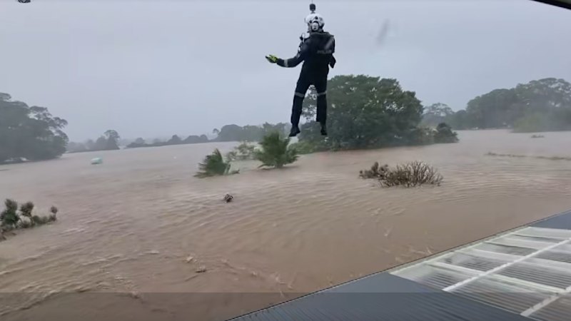 Record-breaking floods in Taree