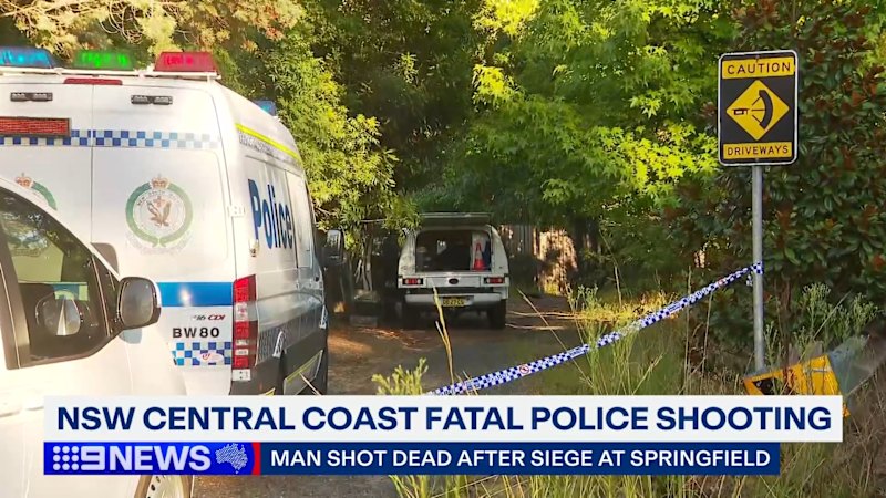 Police shoot man dead on NSW Central Coast