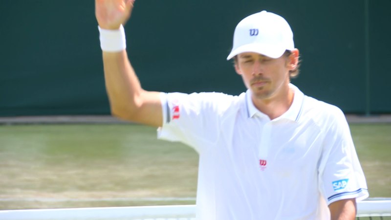 Demon books fourth round Wimbledon ticket