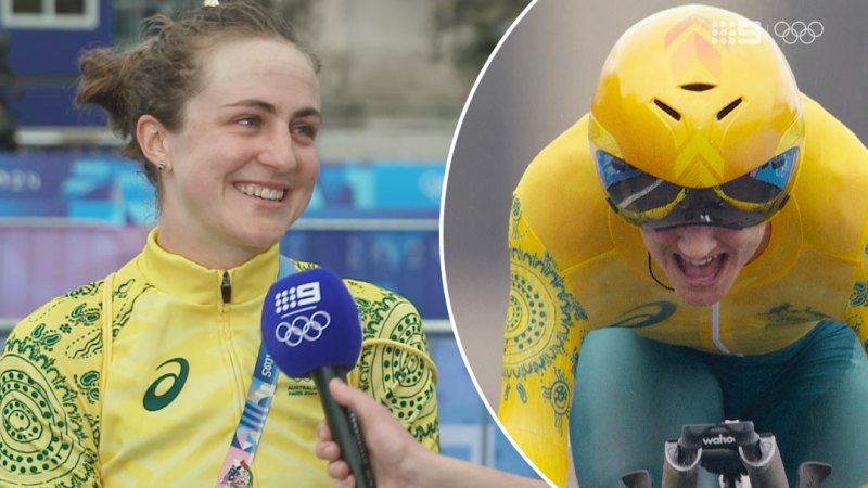 Brown elated by gold medal ride