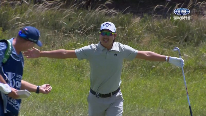 Min Woo eagles the 10th