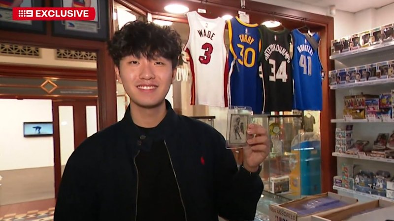Teenager finds lucrative trading card