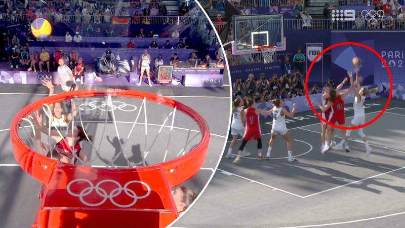 Final second shot wins semifinal in women's 3x3 basketball