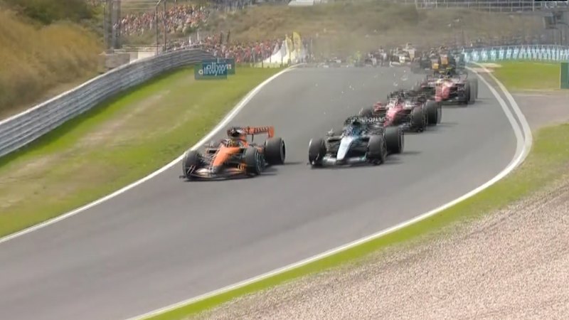 McLaren’s Norris wins Dutch GP after overtakes; Piastri finishes sixth