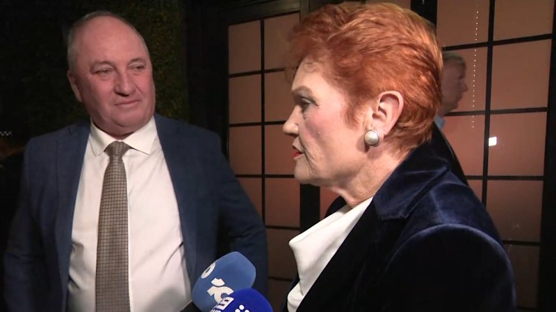 Protesters Force Back-Door Exit for Hanson and Joyce at One Nation Event
