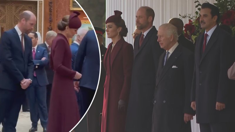 Kate returns to spotlight during Qatari state visit