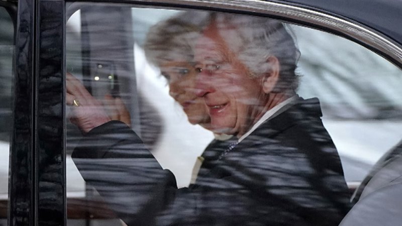 King Charles seen for the first time since his cancer diagnosis announcement