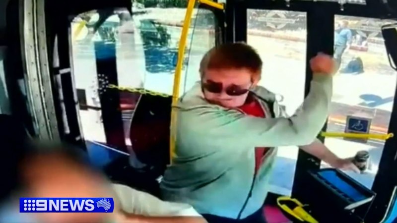 Bus driver left bloodied by daylight attack