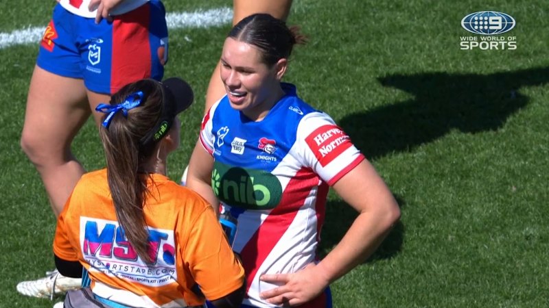 Ugly head clash leaves gun with a 'big egg'