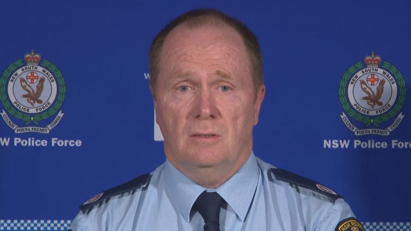 NSW Police address the media after Alan Jones charged