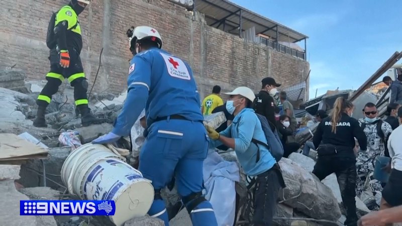 Death toll following Colombian earthquake continues to rise