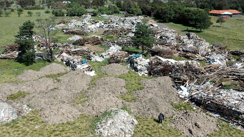 Giant mess in Diggers Rest