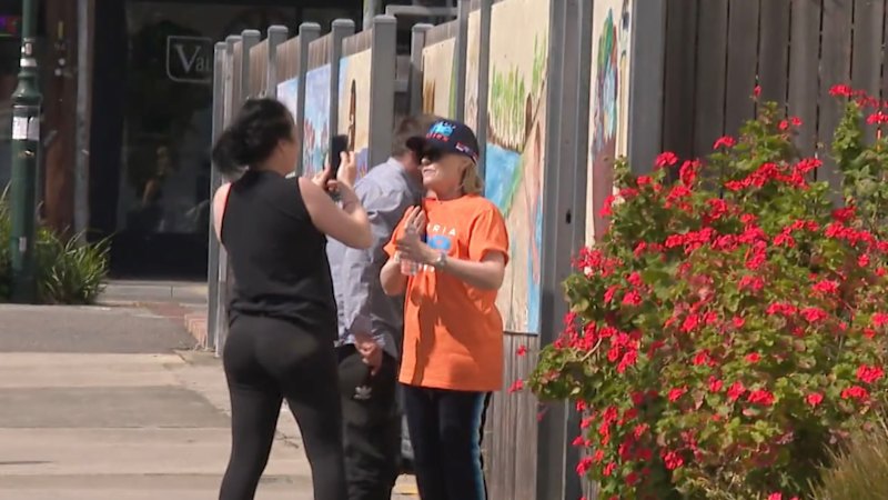 Minor scuffle outside One Nation lunch