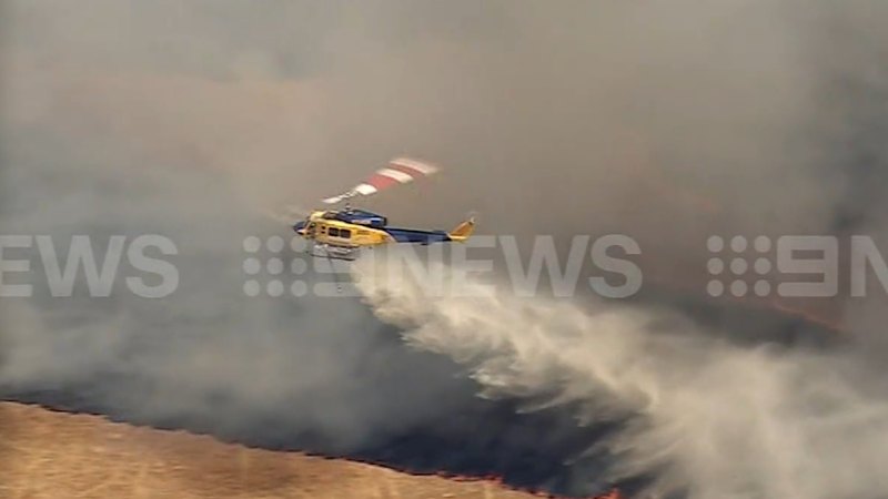Lives and homes at risk in Geraldton bushfire emergency
