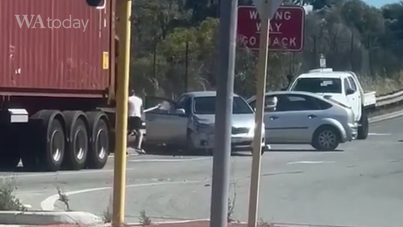 Road rage incident on Welshpool Road